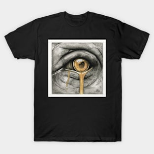 Elephant eye, golden tear T-Shirt